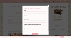 Desktop Screenshot of lamaletadeunaaupair.com